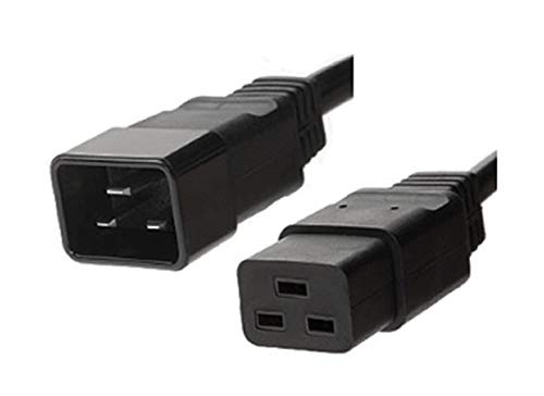 BOXNUBE C19-C20 Server Link Cord 16A 250v for Servers, Computers 1.5M - Black BOXNUBE C19-C20 Server Link Cord 16A 250v for Servers, Computers 1.5M - Black